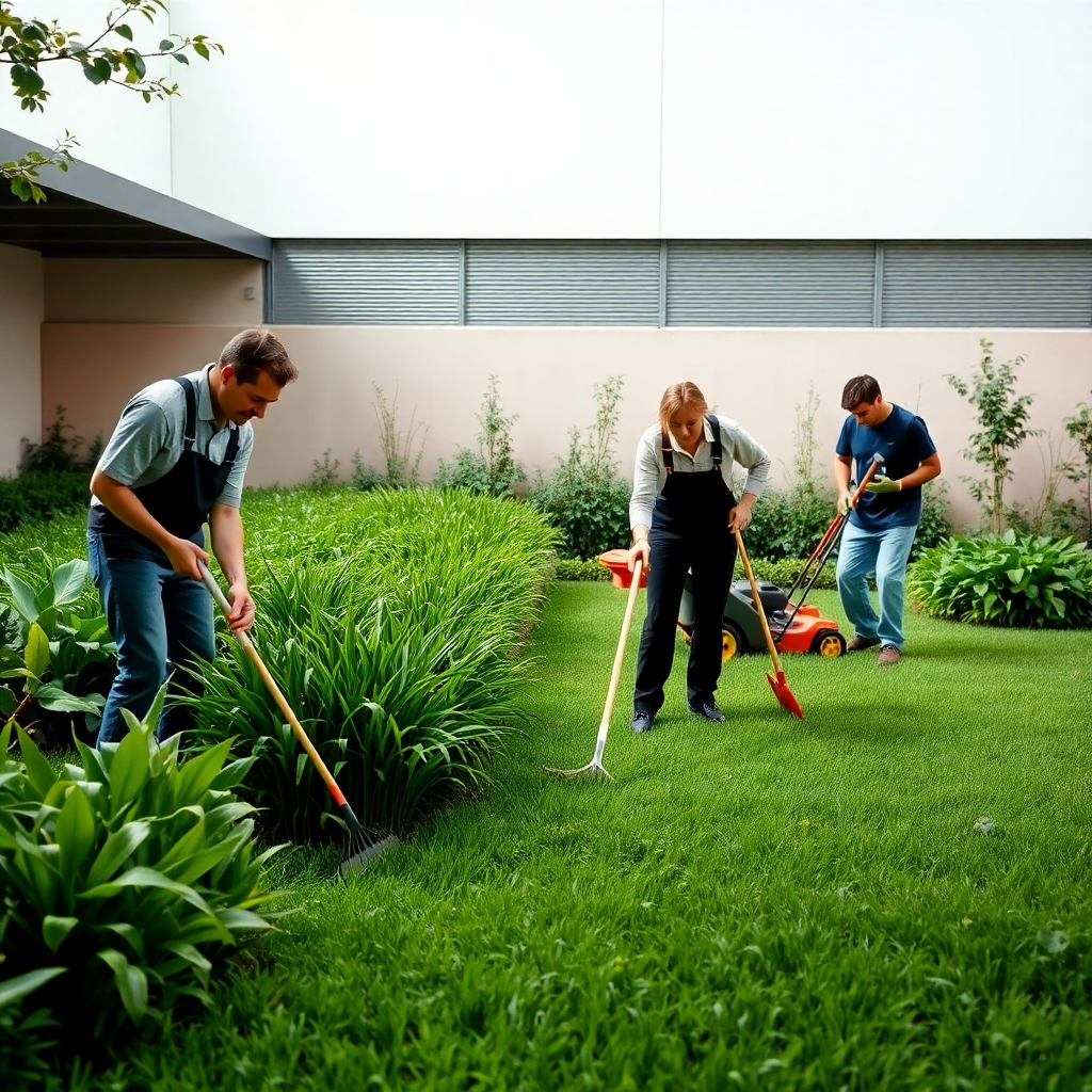 Manutenzione del verde a Pescara